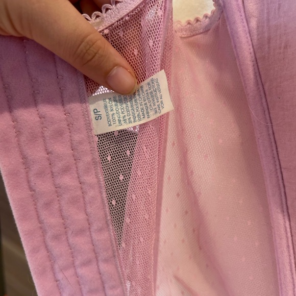 Small Y2K LaSenza corset in lilac - Picture 3 of 4